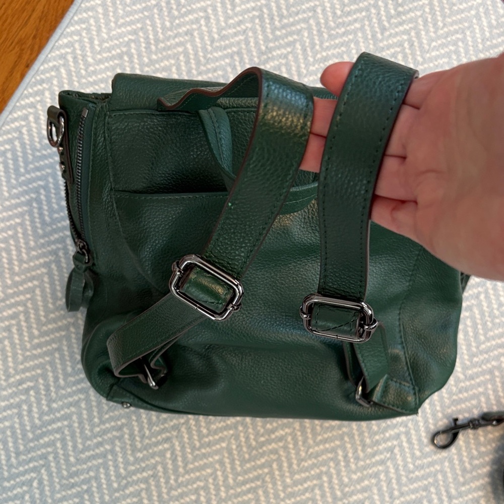 Aimee Kestenberg No BS Leather Backpack Like New - Picture 5 of 6